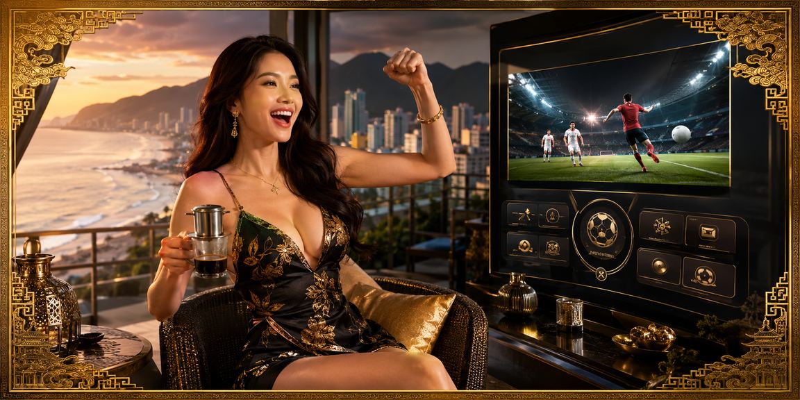 Người dùng tại Đà Nẵng thư giãn với cà phê trong khi theo dõi trận đấu esports trực tuyến